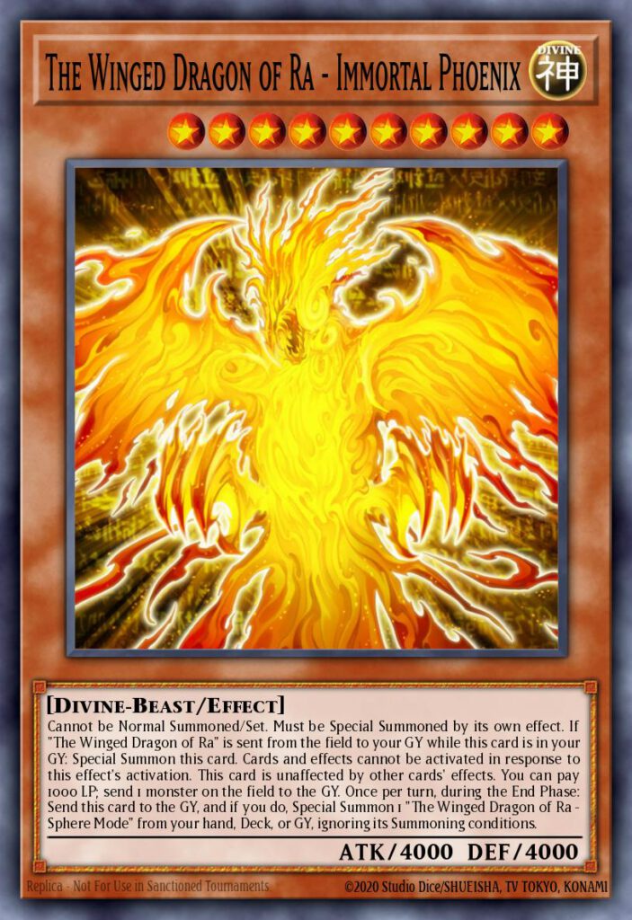The Winged Dragon of Ra – Immortal Phoenix