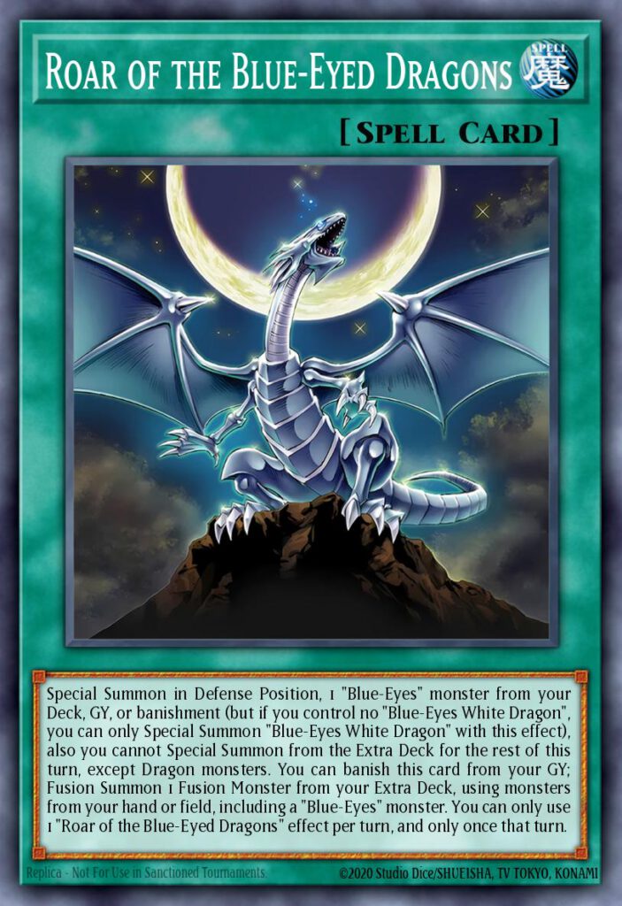 Roar of the Blue-Eyed Dragons