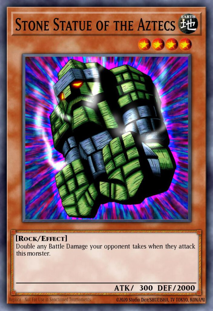 Stone Statue of the Aztecs – Speed Duel