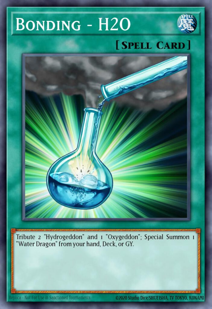 Bonding – H2O – Speed Duel