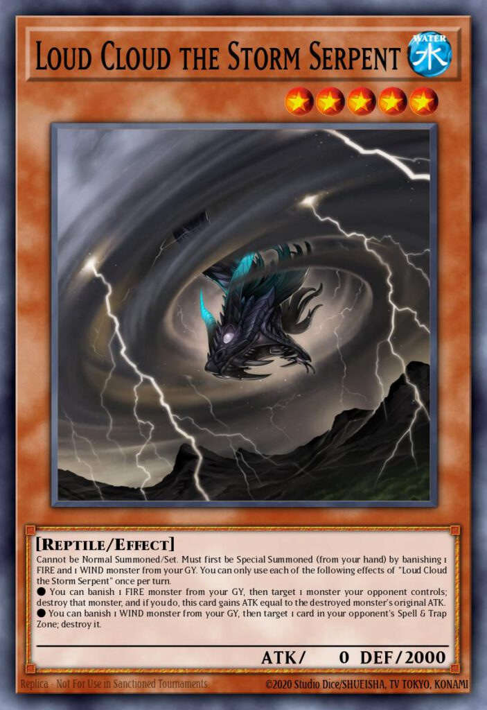 Loud Cloud the Storm Serpent – Speed Duel
