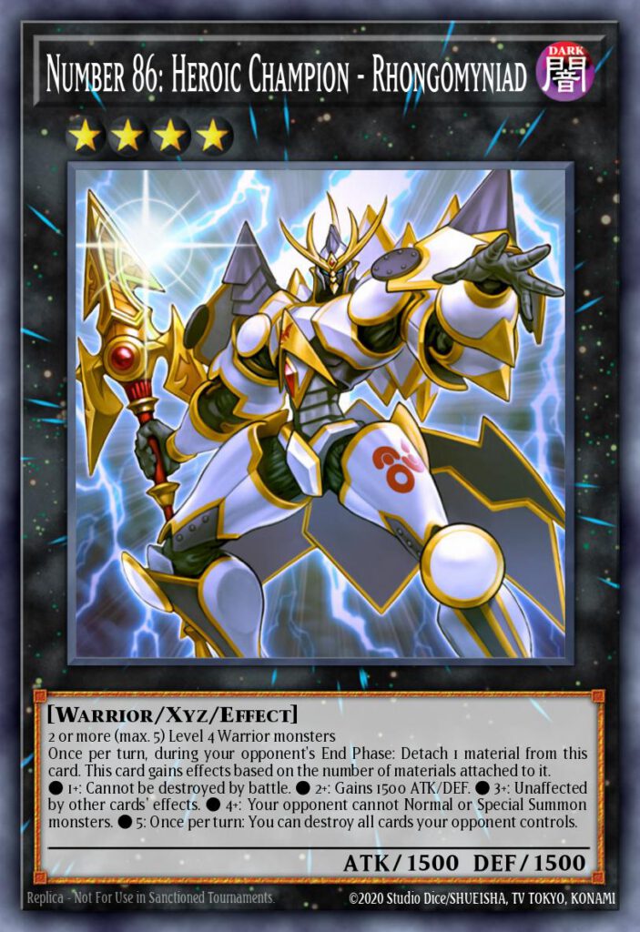 Number 86: Heroic Champion – Rhongomyniad