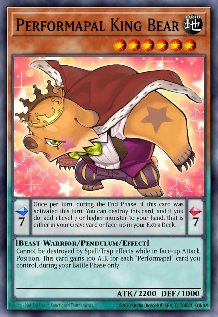 Performapal King Bear