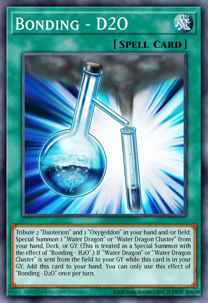 Bonding – D2O – Speed Duel