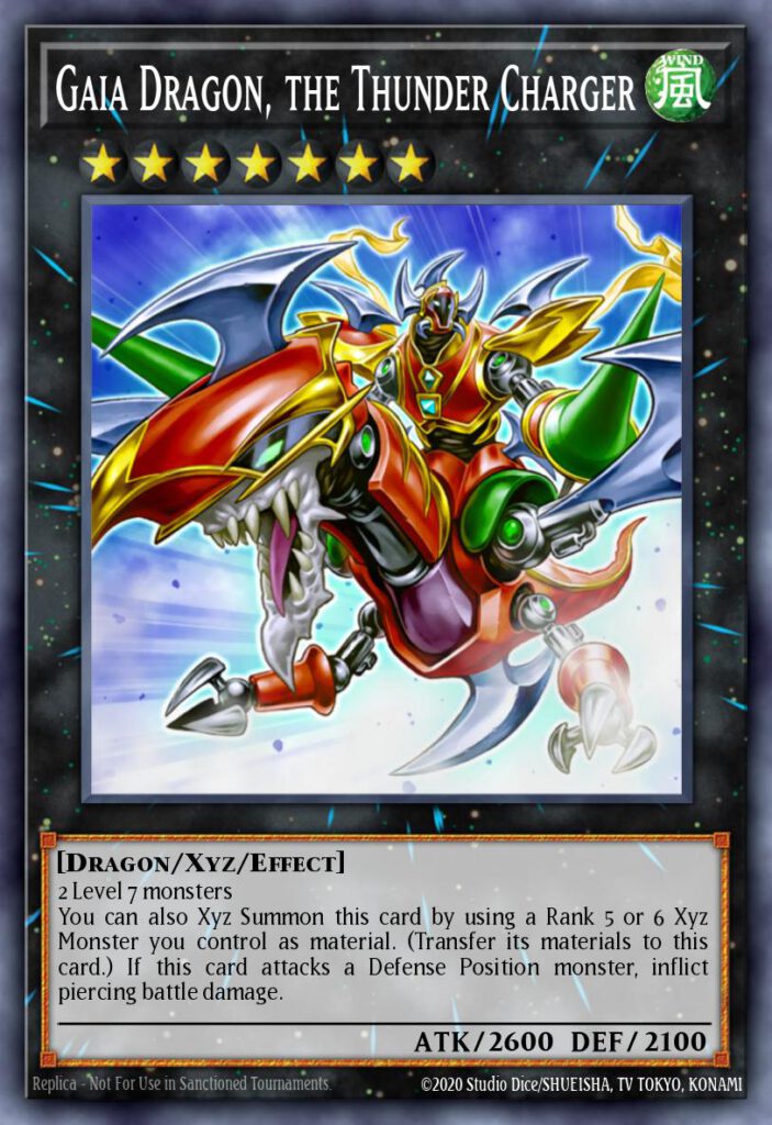 Gaia Dragon, the Thunder Charger