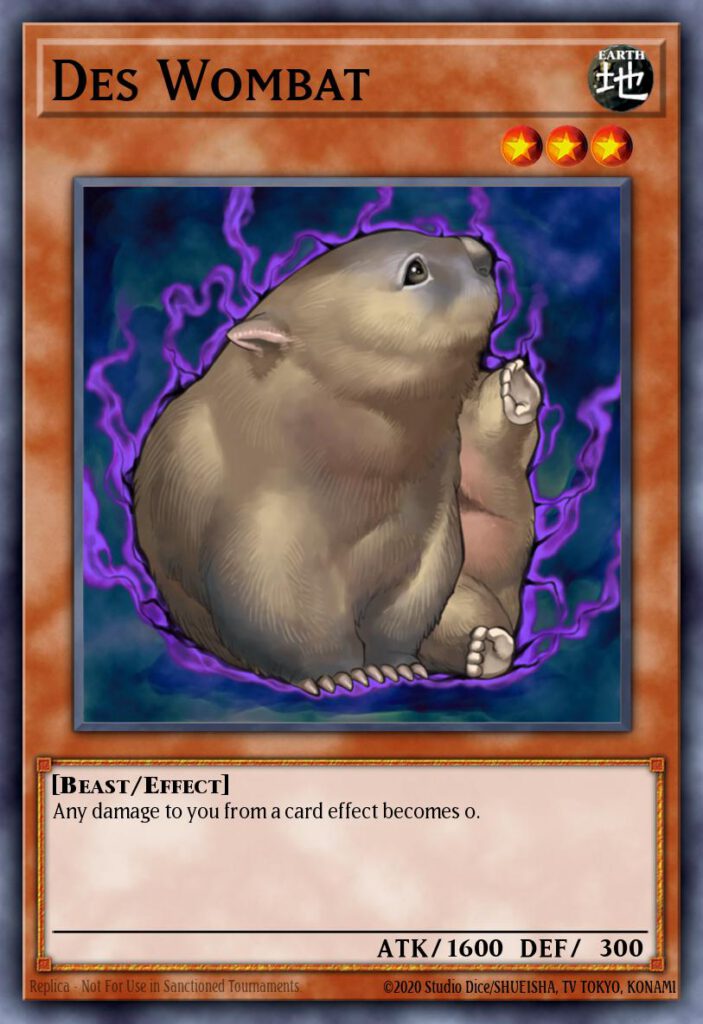 Des Wombat – Speed Duel