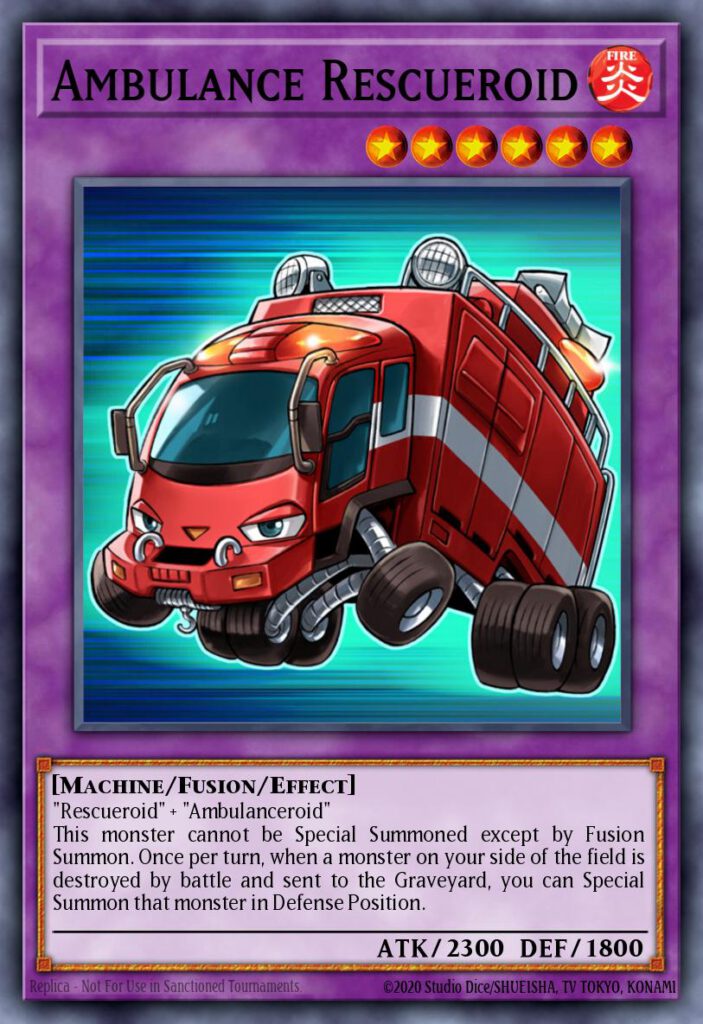 Ambulance Rescueroid – Speed Duel