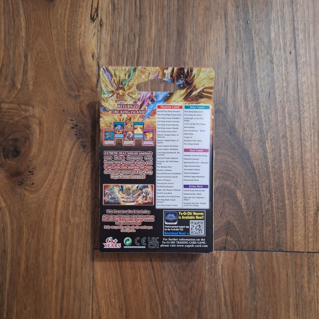 Fire Kings Structure Deck