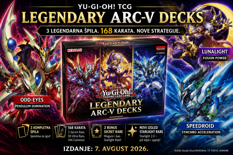 Legendary ARC-V Decks