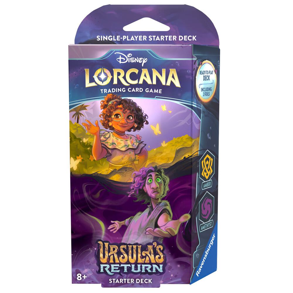 Disney Lorcana: Ursula’s Return Starter Deck – Amber & Amethyst